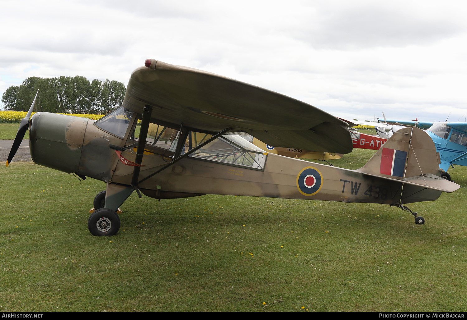 Aircraft Photo of G-ANRP / TW439 | Taylorcraft J Auster Mk5 | UK - Air Force | AirHistory.net #806018