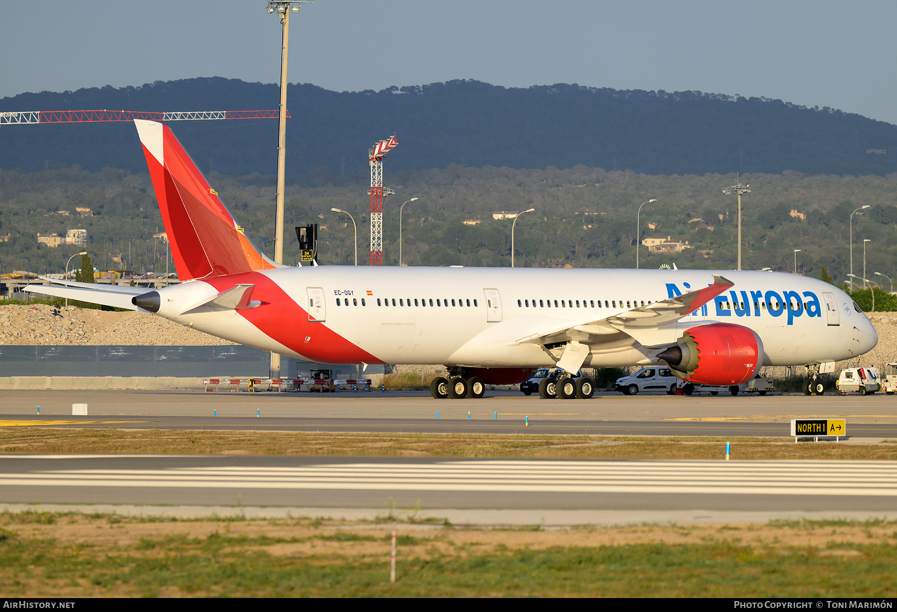 Aircraft Photo of EC-OGY | Boeing 787-9 Dreamliner | Air Europa | AirHistory.net #806025