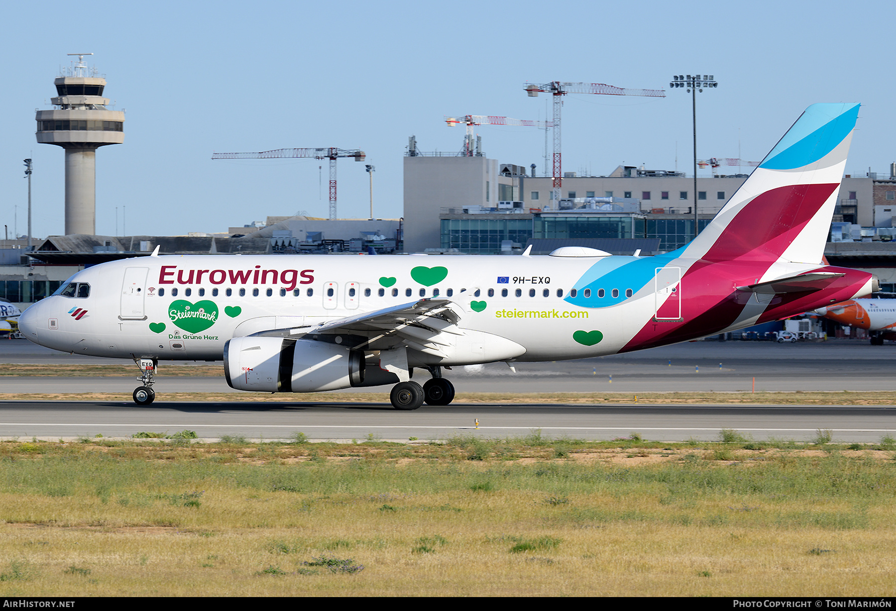Aircraft Photo of 9H-EXQ | Airbus A319-132 | Eurowings | AirHistory.net #806026