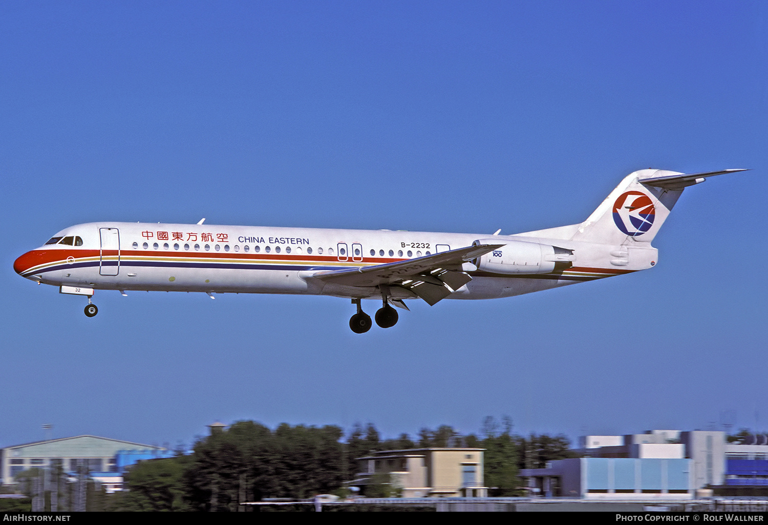 Aircraft Photo of B-2232 | Fokker 100 (F28-0100) | China Eastern Airlines | AirHistory.net #806043