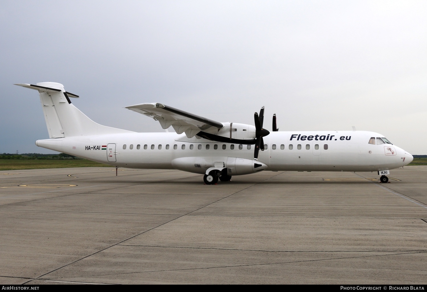 Aircraft Photo of HA-KAI | ATR ATR-72-202/F | Fleet Air | AirHistory.net #806052