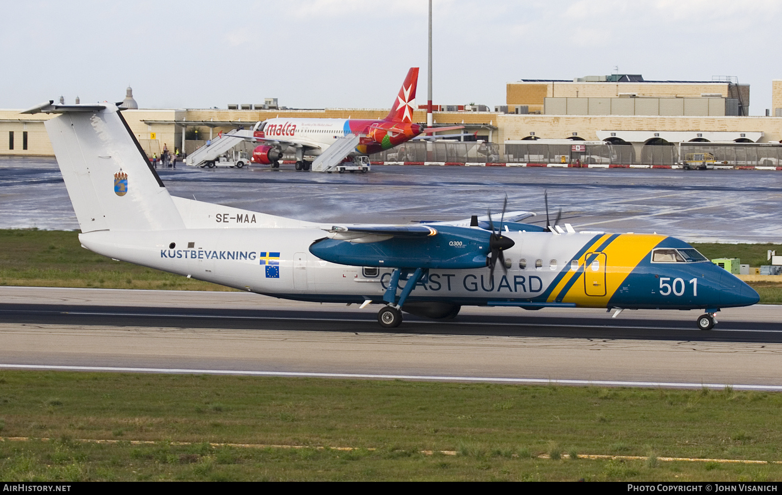 Aircraft Photo of SE-MAA | Bombardier DHC-8-315Q Dash 8 | Kustbevakning - Swedish Coastguard | AirHistory.net #806055