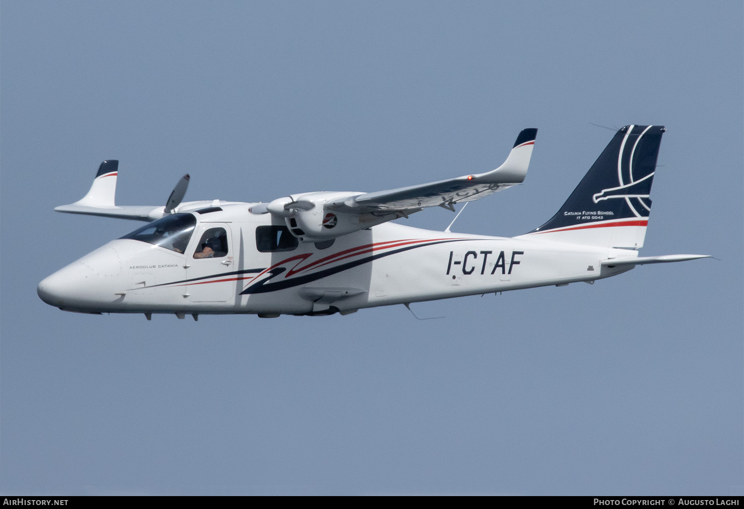 Aircraft Photo of I-CTAF | Tecnam P-2006T | Aero Club Catania | AirHistory.net #806056