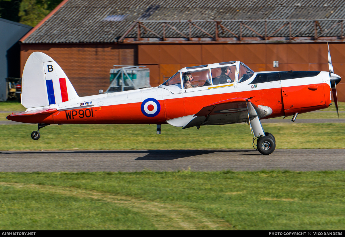 Aircraft Photo of OO-WPB / WP901 | De Havilland DHC-1 Chipmunk Mk22 | UK - Air Force | AirHistory.net #806059