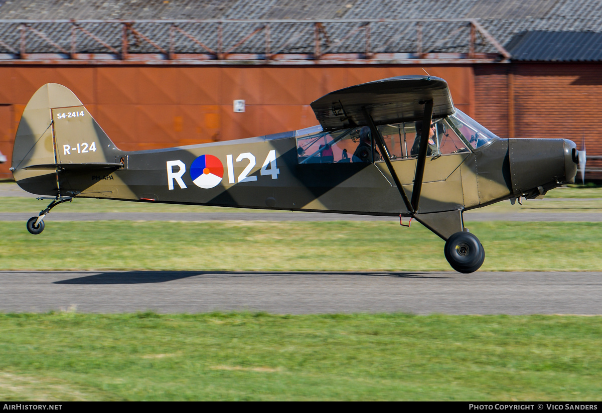 Aircraft Photo of PH-APA / R-124 | Piper L-21B Super Cub | Netherlands - Air Force | AirHistory.net #806077