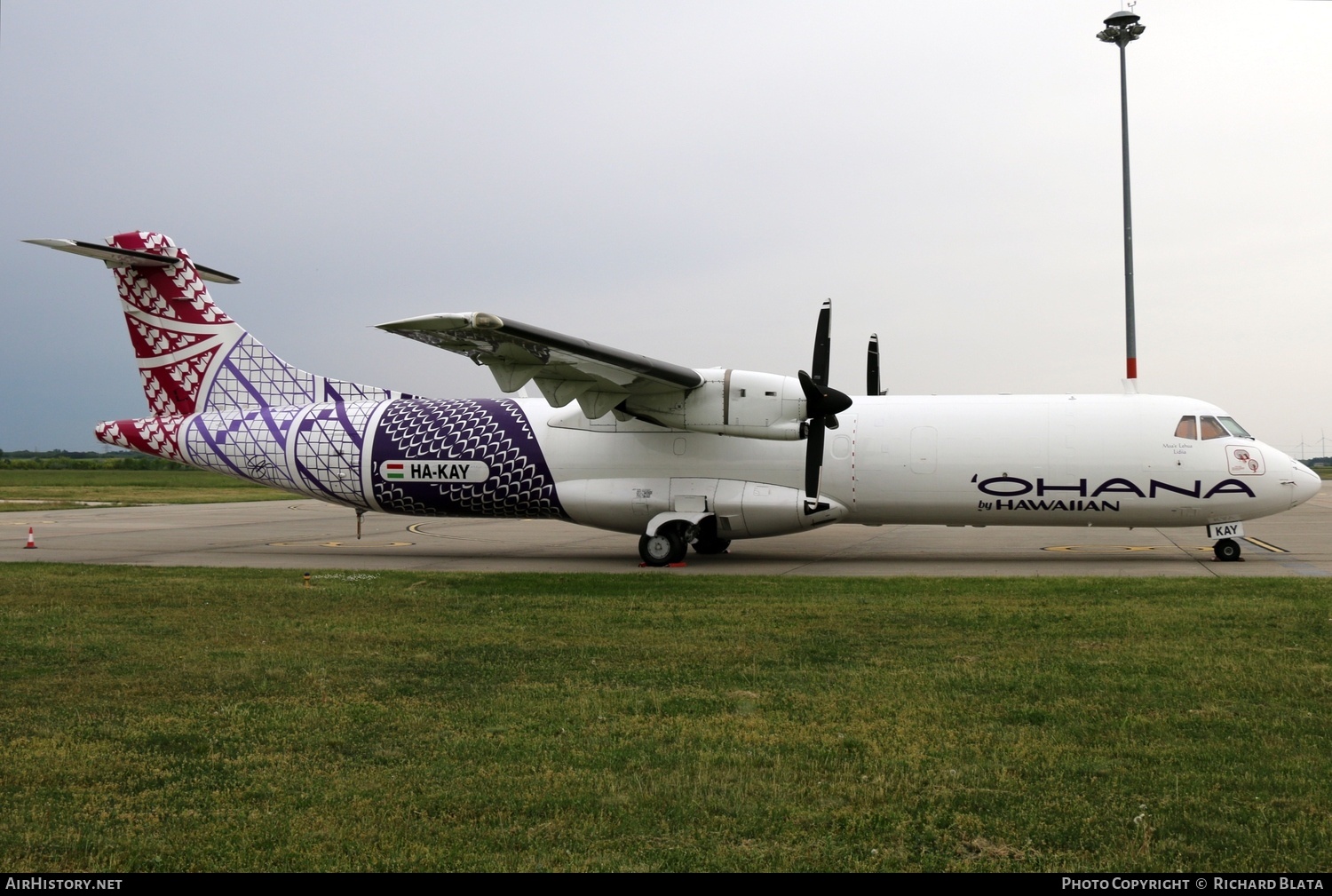 Aircraft Photo of HA-KAY | ATR ATR-72-201/F | 'Ohana by Hawaiian | AirHistory.net #806080