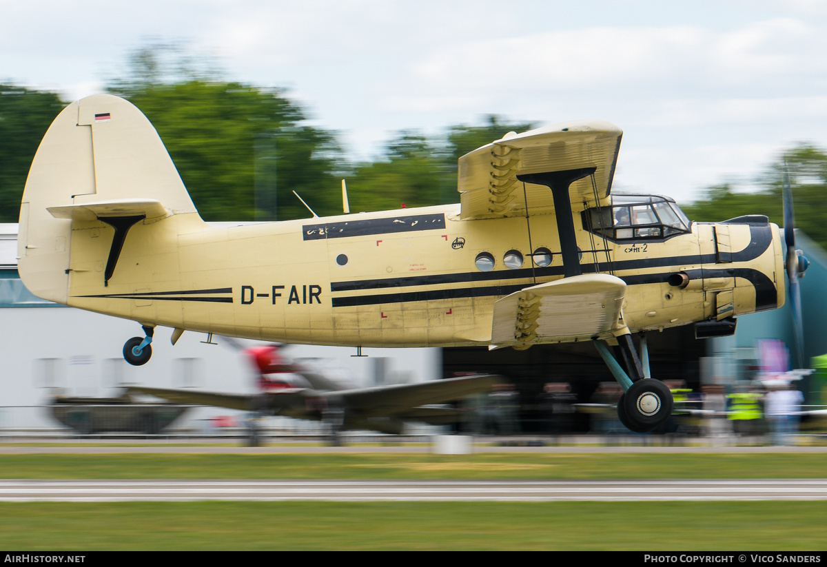 Aircraft Photo of D-FAIR | Antonov An-2S | AirHistory.net #806084