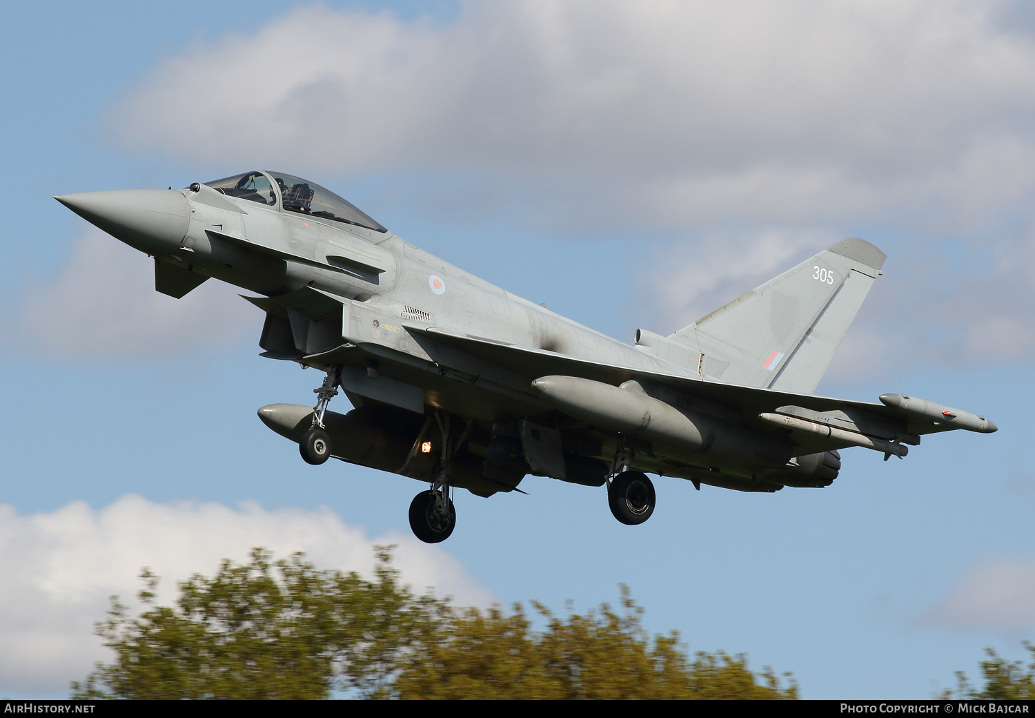 Aircraft Photo of ZK305 | Eurofighter EF-2000 Typhoon FGR4 | UK - Air Force | AirHistory.net #806095