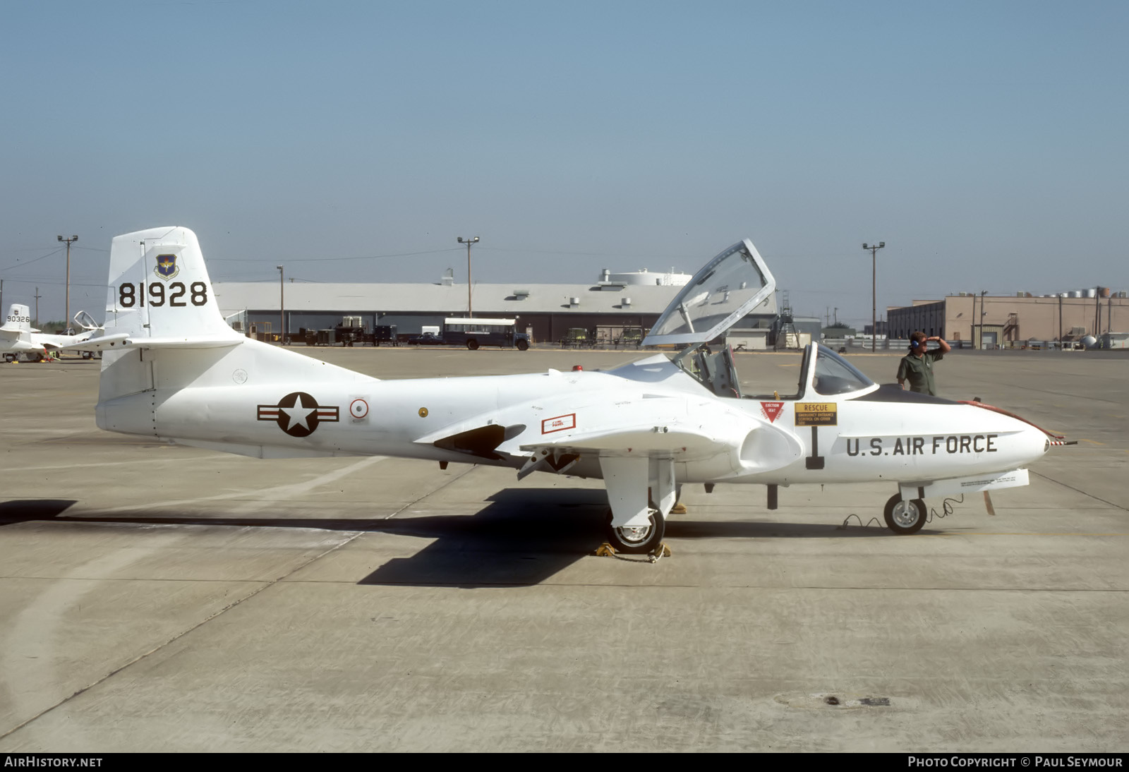 Aircraft Photo of 58-1928 / 81928 | Cessna T-37B Tweety Bird | USA - Air Force | AirHistory.net #806097