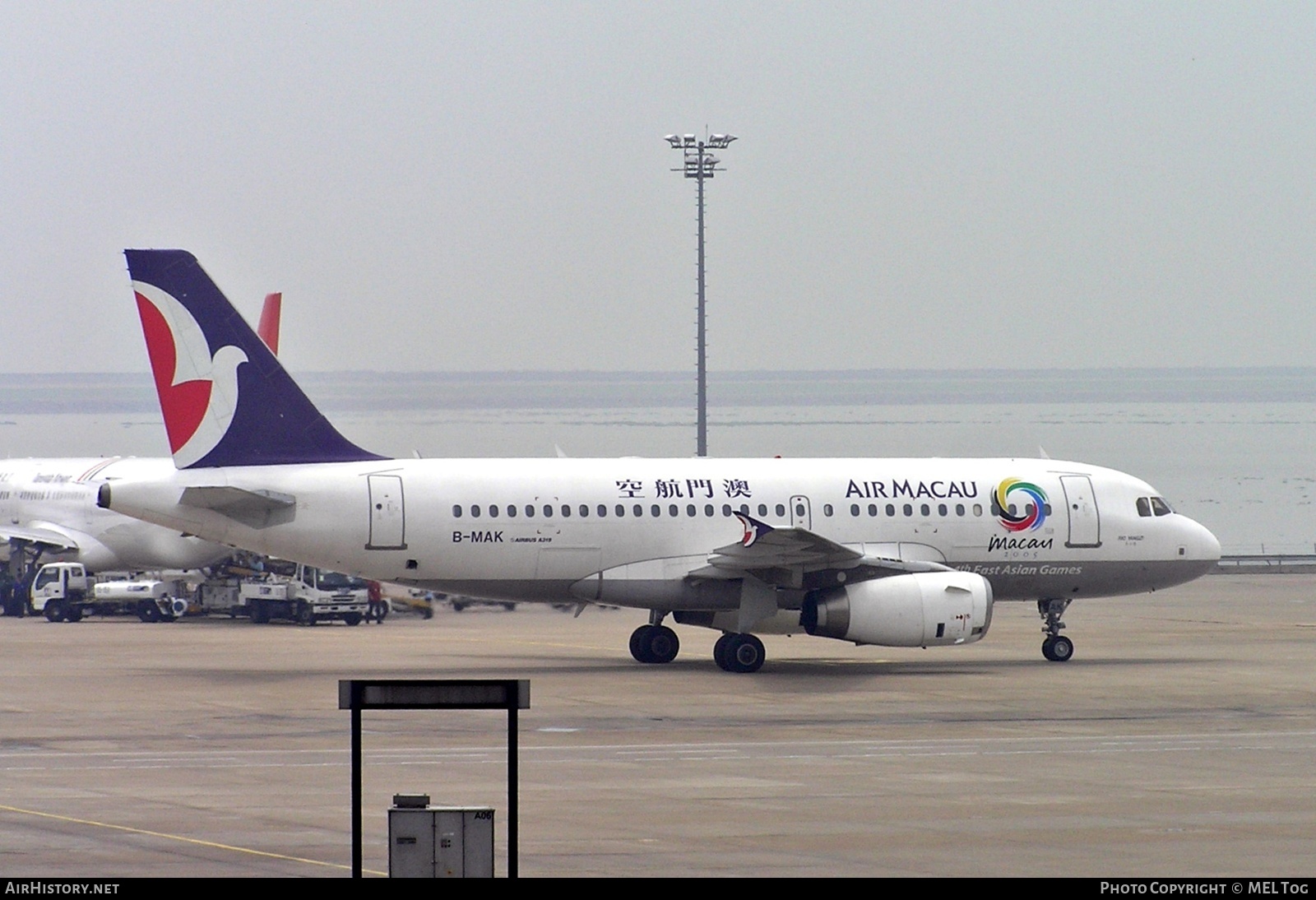 Aircraft Photo of B-MAK | Airbus A319-132 | Air Macau | AirHistory.net #806098