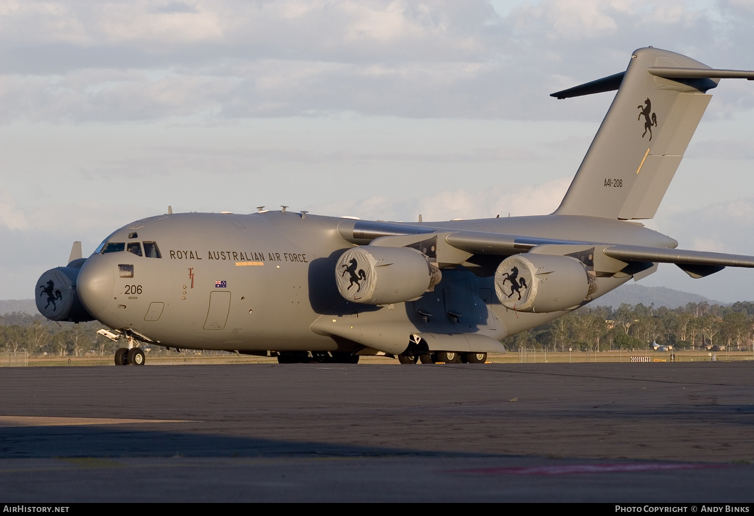 Aircraft Photo of A41-206 | Boeing C-17A Globemaster III | Australia - Air Force | AirHistory.net #806137