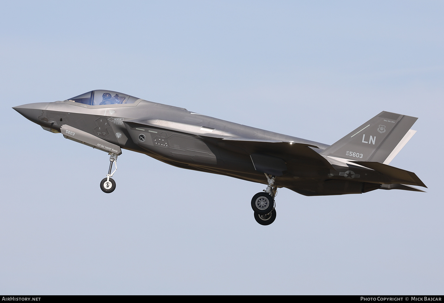 Aircraft Photo of 20-5603 / AF20-5603 | Lockheed Martin F-35A Lightning II | USA - Air Force | AirHistory.net #806174