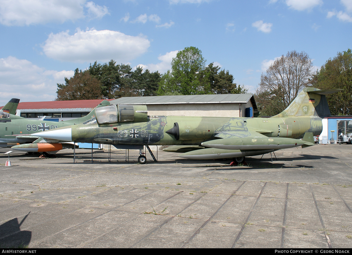 Aircraft Photo of 2651 | Lockheed F-104G Starfighter | Germany - Air Force | AirHistory.net #806177