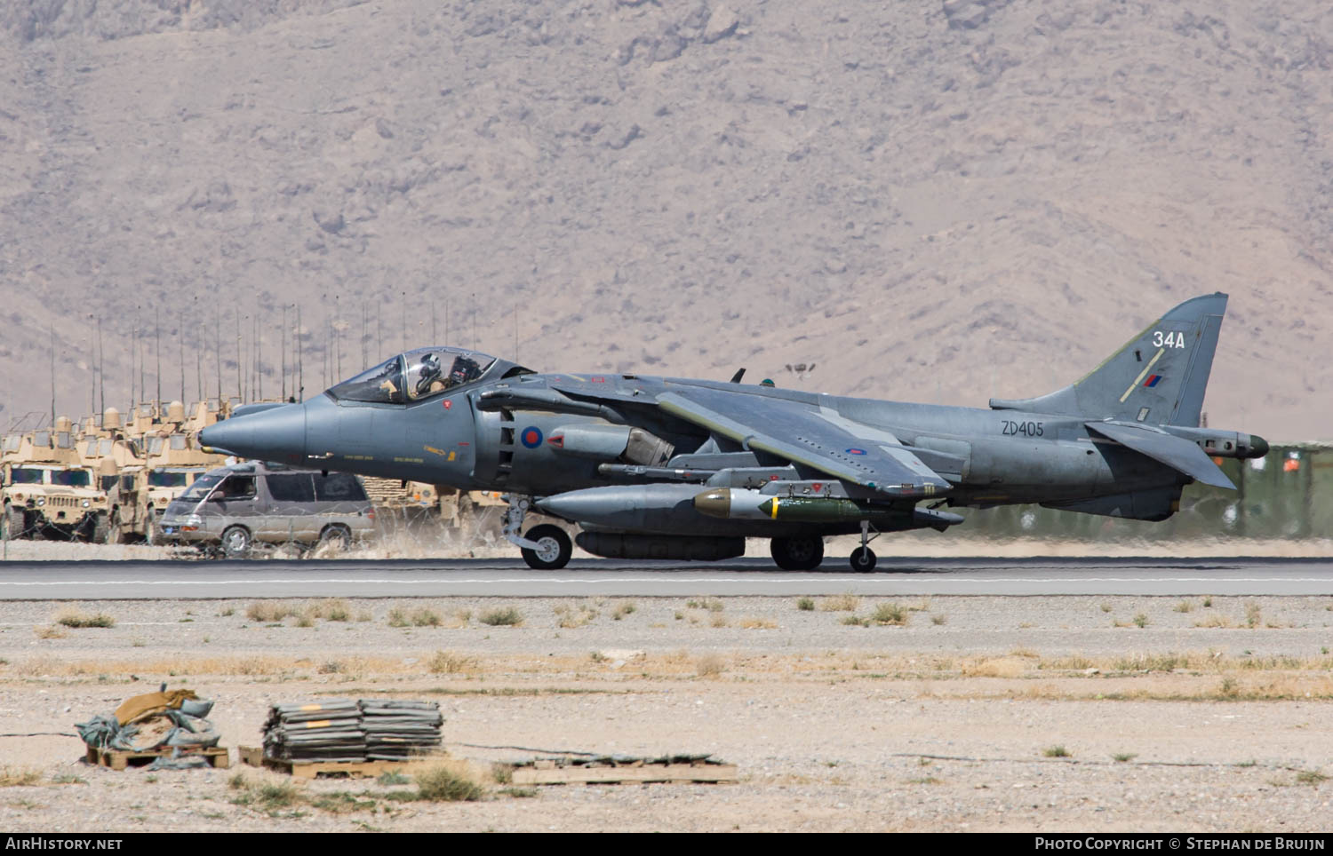 Aircraft Photo of ZD405 | British Aerospace Harrier GR7 | UK - Air Force | AirHistory.net #806187