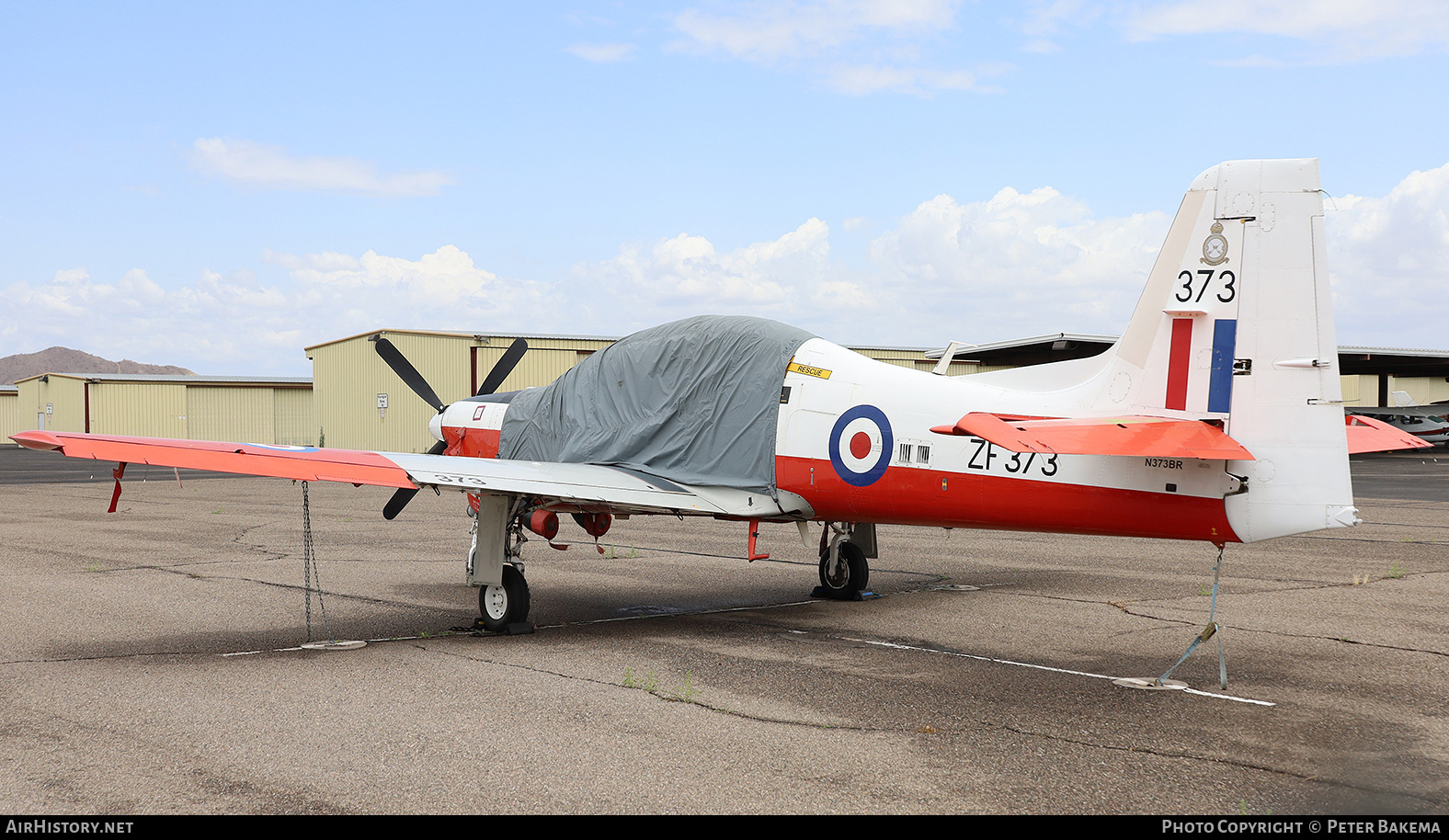 Aircraft Photo of N373BR / ZF373 | Short S-312 Tucano T1 | UK - Air Force | AirHistory.net #806191