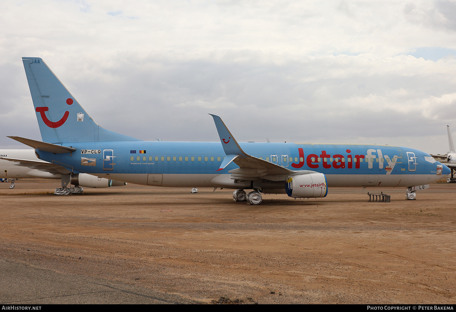 Aircraft Photo of VP-CLQ | Boeing 737-8BK/BCF | Jetair | AirHistory.net #806205