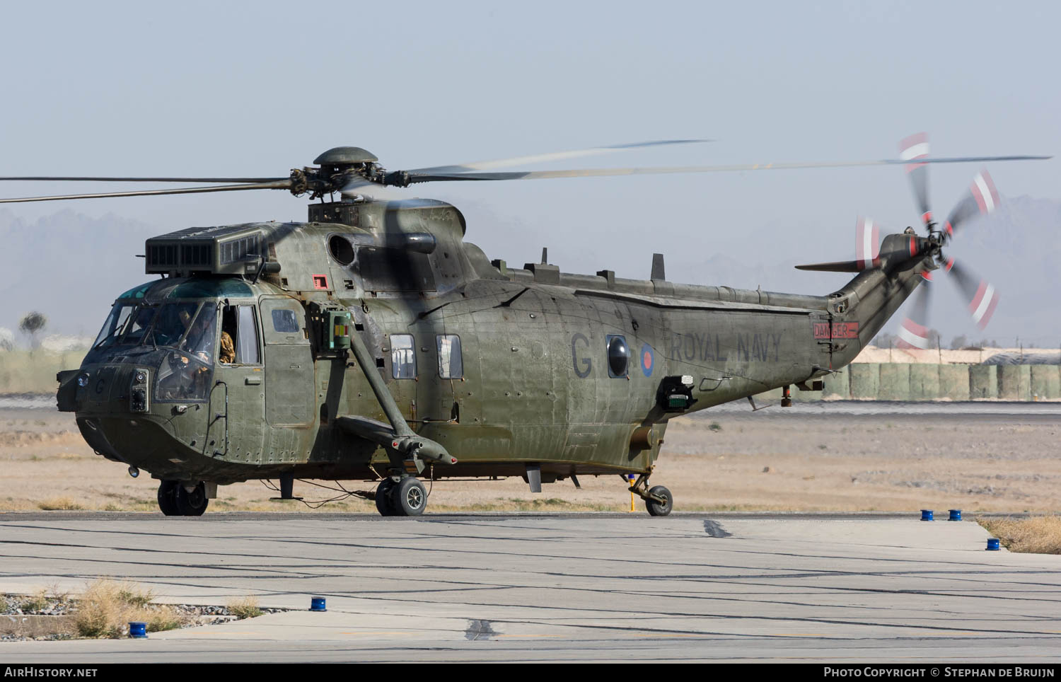 Aircraft Photo of ZG821 | Westland WS-61 Sea King HC4 | UK - Navy | AirHistory.net #806234