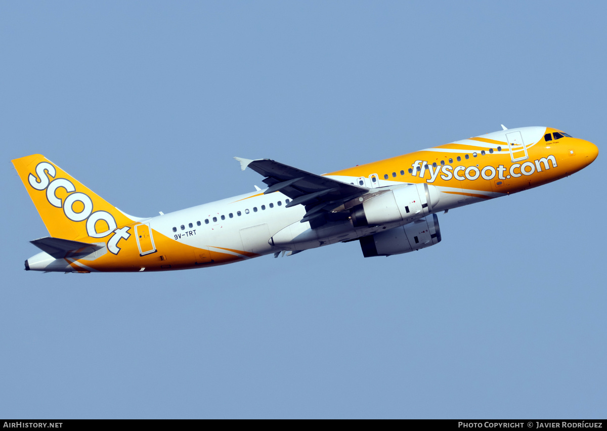 Aircraft Photo of 9V-TRT | Airbus A320-232 | Scoot | AirHistory.net #806265