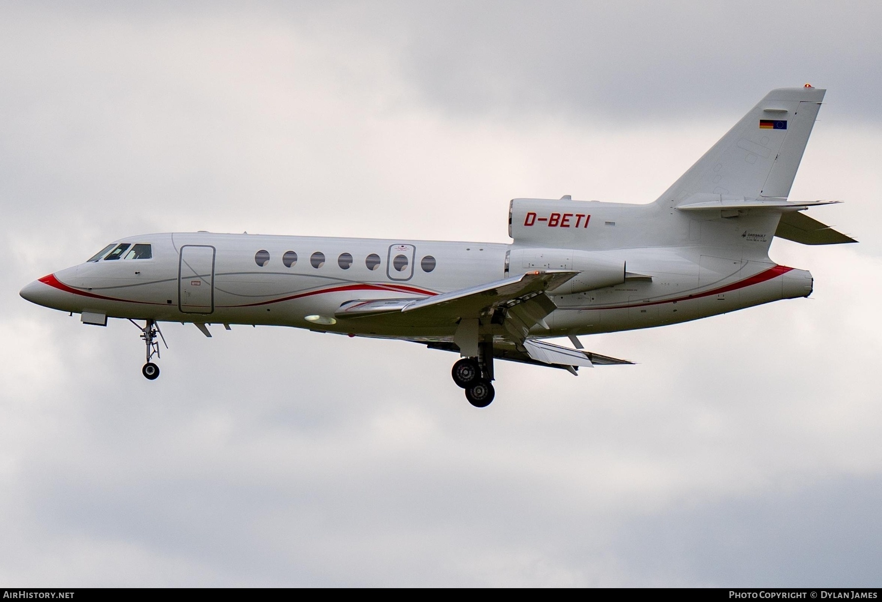 Aircraft Photo of D-BETI | Dassault Falcon 50EX | AirHistory.net #806266