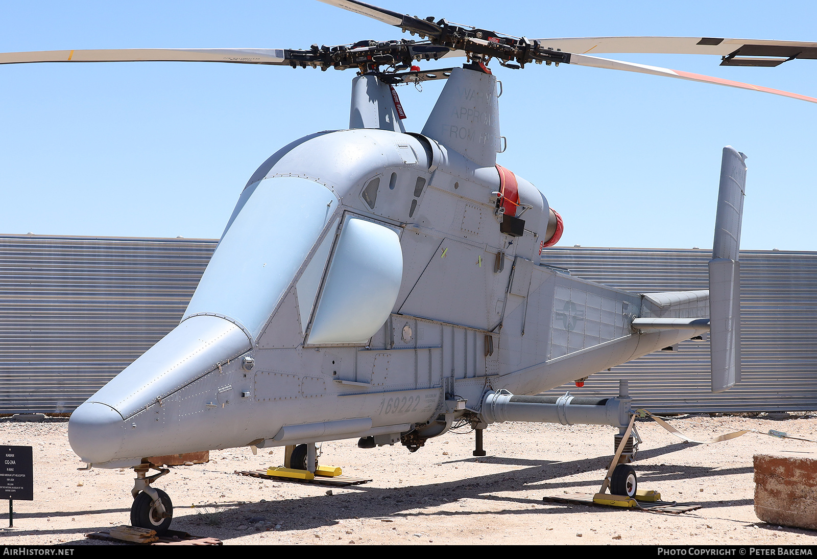 Aircraft Photo of 169222 / N360KA | Kaman CQ-24A | USA - Marines | AirHistory.net #806288