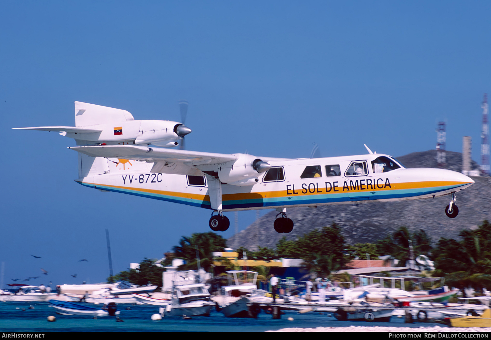 Aircraft Photo of YV-872C | Britten-Norman BN-2A Mk.3-2 Trislander | El Sol de América | AirHistory.net #806292
