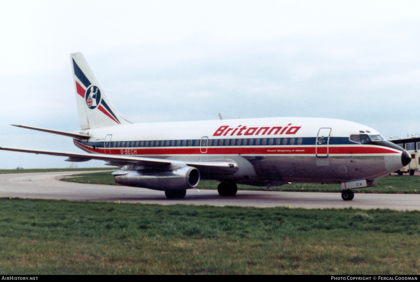 Aircraft Photo of G-BECH | Boeing 737-204/Adv | Britannia Airways | AirHistory.net #806299