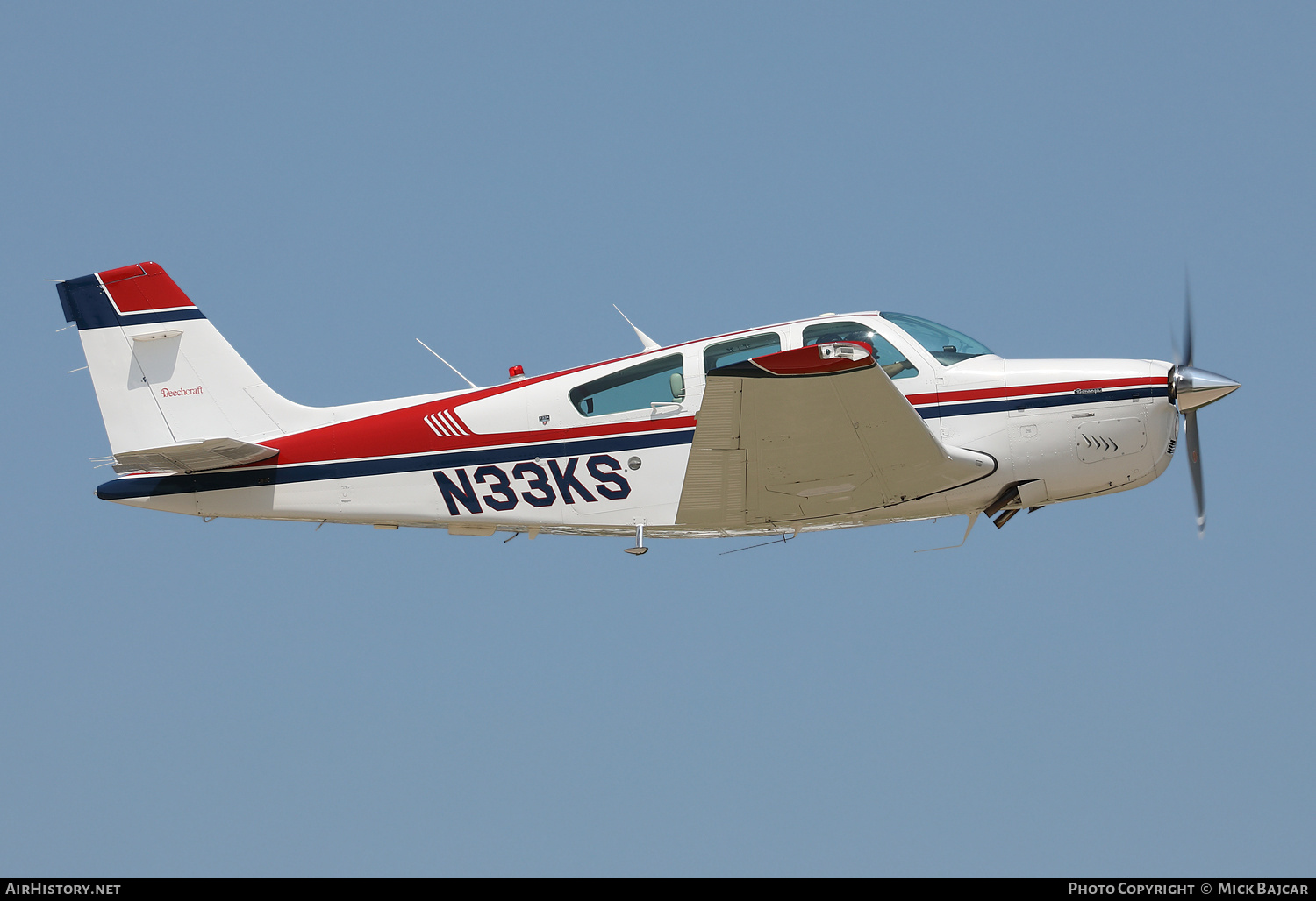 Aircraft Photo of N33KS | Beech F33A Bonanza | AirHistory.net #806318