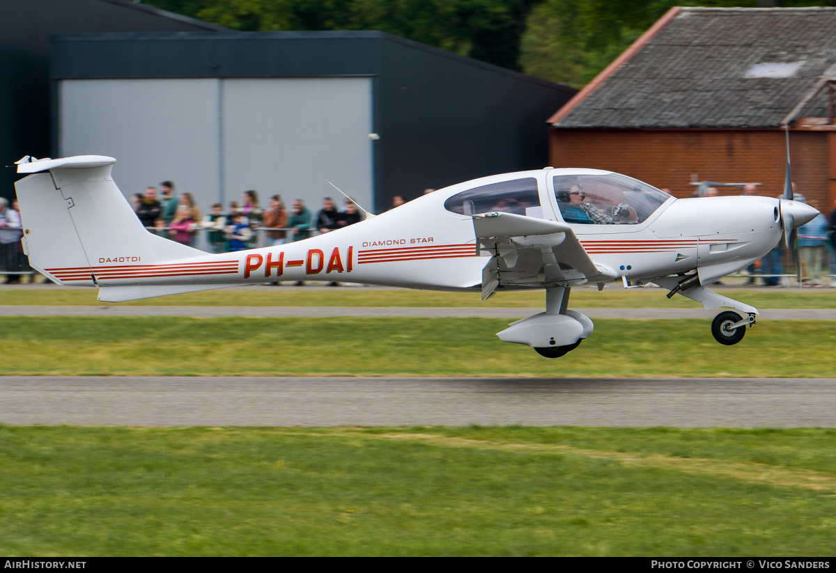 Aircraft Photo of PH-DAI | Diamond DA40D Diamond Star TDI | AirHistory.net #806338