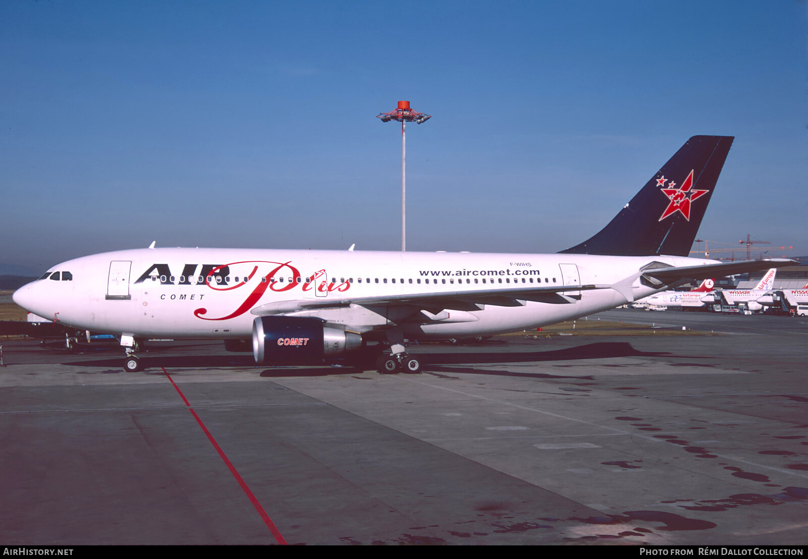 Aircraft Photo of F-WIHS | Airbus A310-324 | Air Plus Comet | AirHistory.net #806359