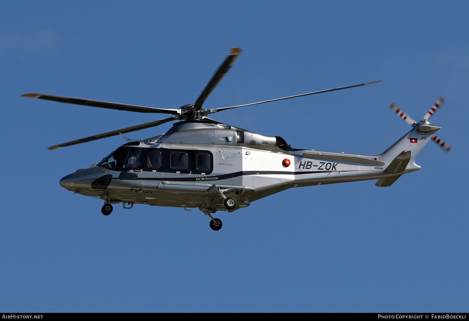 Aircraft Photo of HB-ZQK | AgustaWestland AW-139 | DC Aviation | AirHistory.net #806397