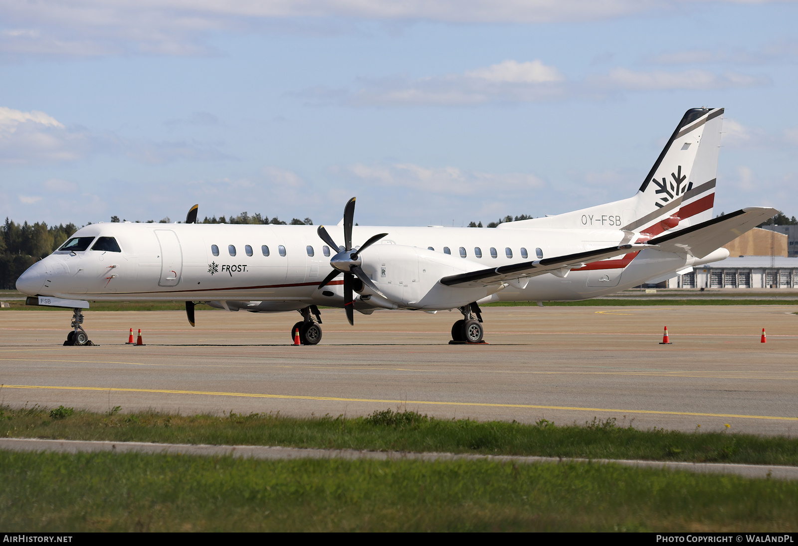 Aircraft Photo of OY-FSB | Saab 2000 | Frost Aero | AirHistory.net #806411