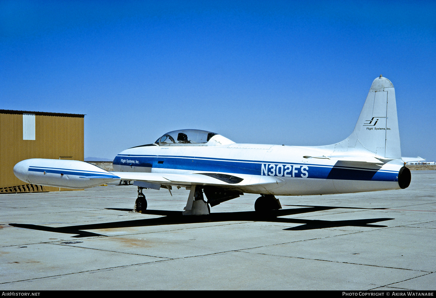 Aircraft Photo of N302FS | Canadair CT-133 Silver Star 3 | Flight Systems Inc. | AirHistory.net #806418