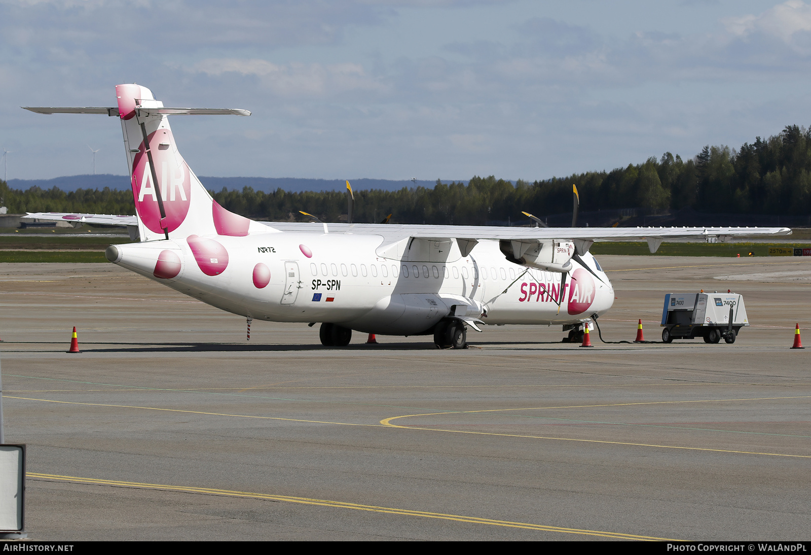Aircraft Photo of SP-SPN | ATR ATR-72-500/F (ATR-72-212A) | Sprint Air | AirHistory.net #806420