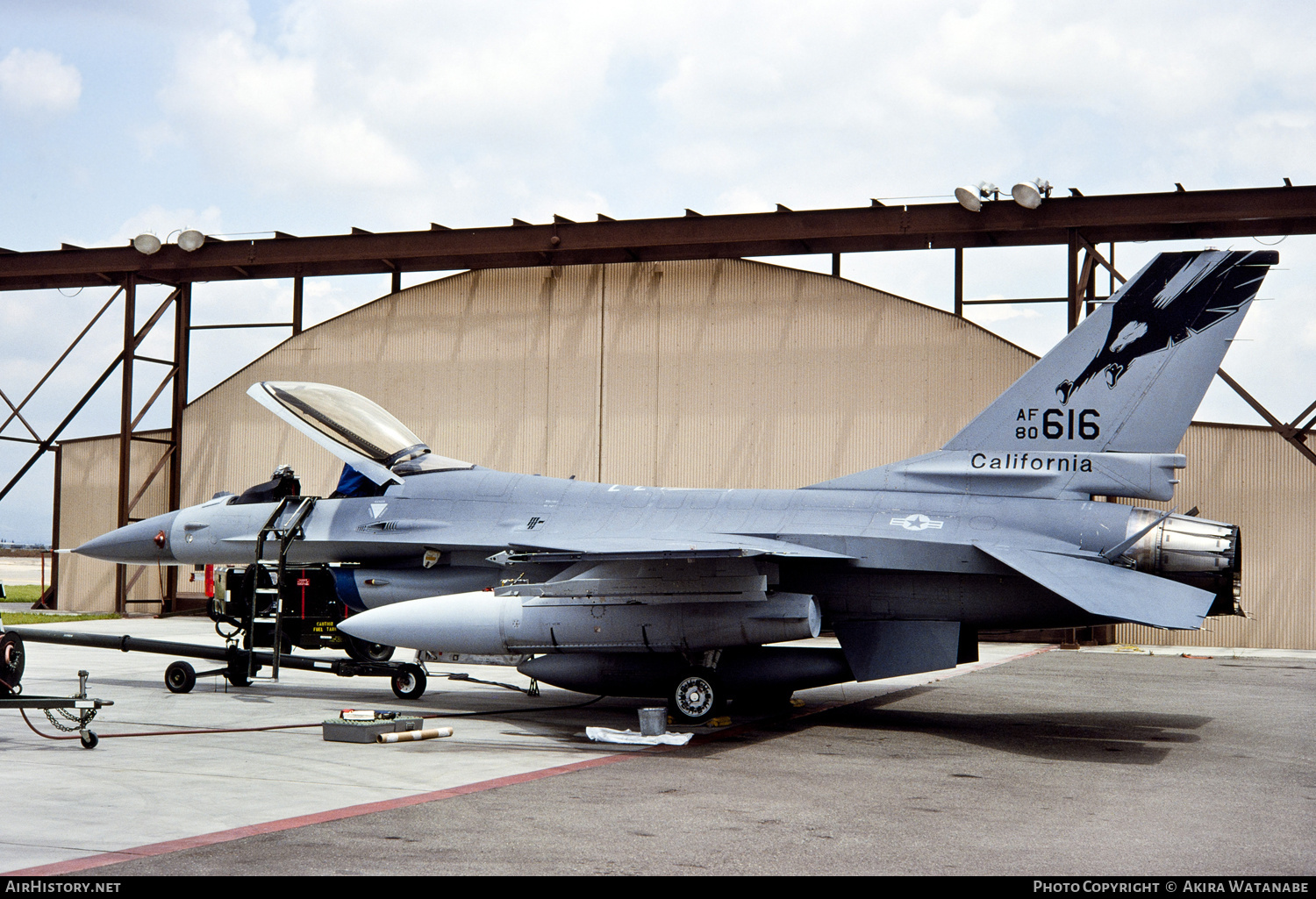 Aircraft Photo of 80-0616 / AF80-616 | General Dynamics F-16A Fighting Falcon | USA - Air Force | AirHistory.net #806423