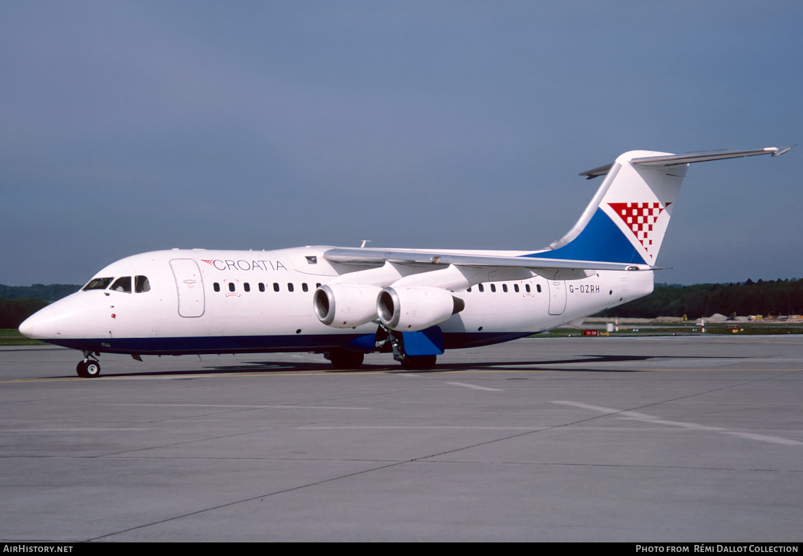 Aircraft Photo of G-OZRH | British Aerospace BAe-146-200 | Croatia Airlines | AirHistory.net #806436