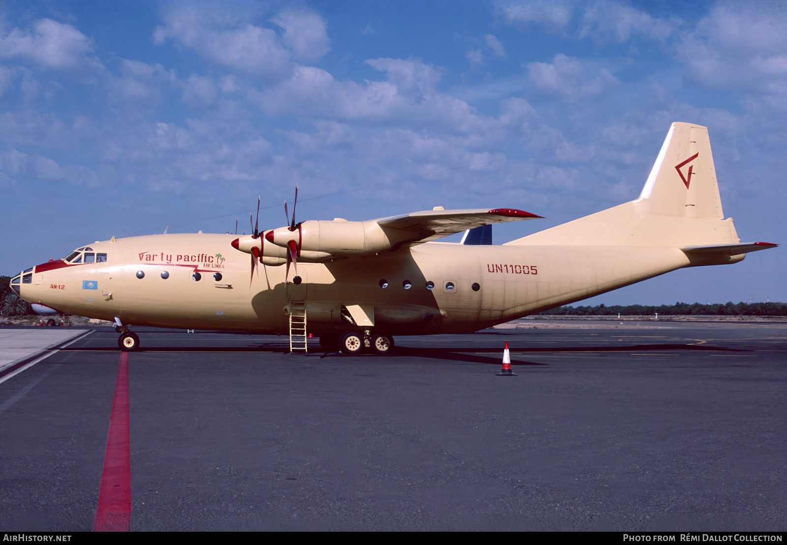 Aircraft Photo of UN-11005 | Antonov An-12BP | Varty Pacific Airlines | AirHistory.net #806437
