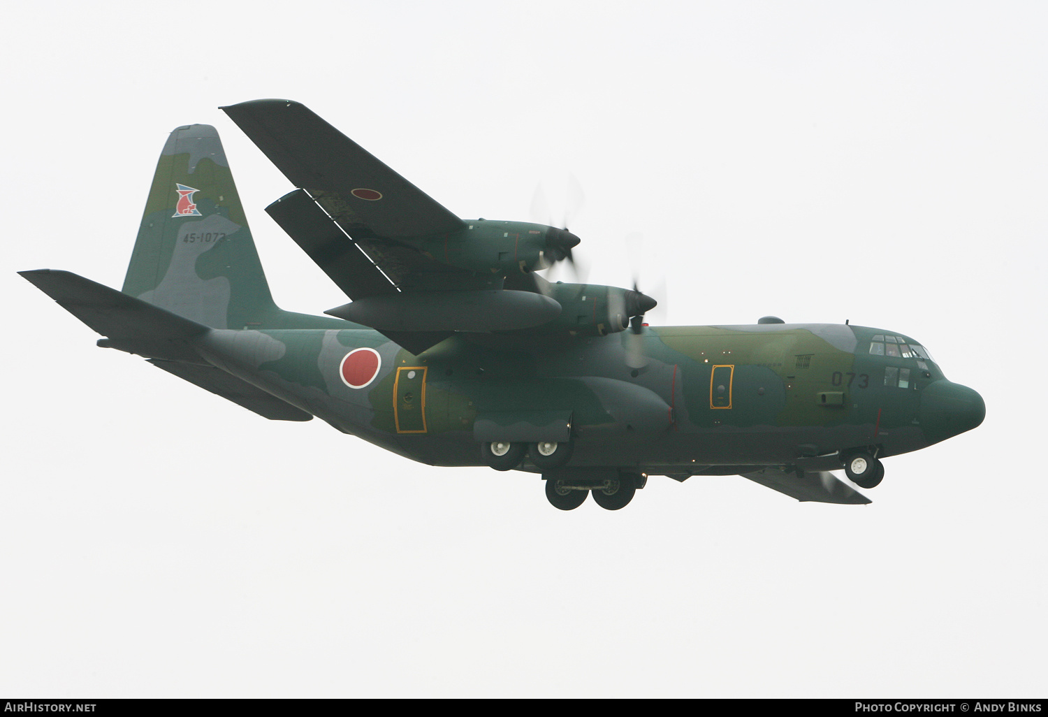 Aircraft Photo of 45-1073 | Lockheed C-130H Hercules | Japan - Air Force | AirHistory.net #806443