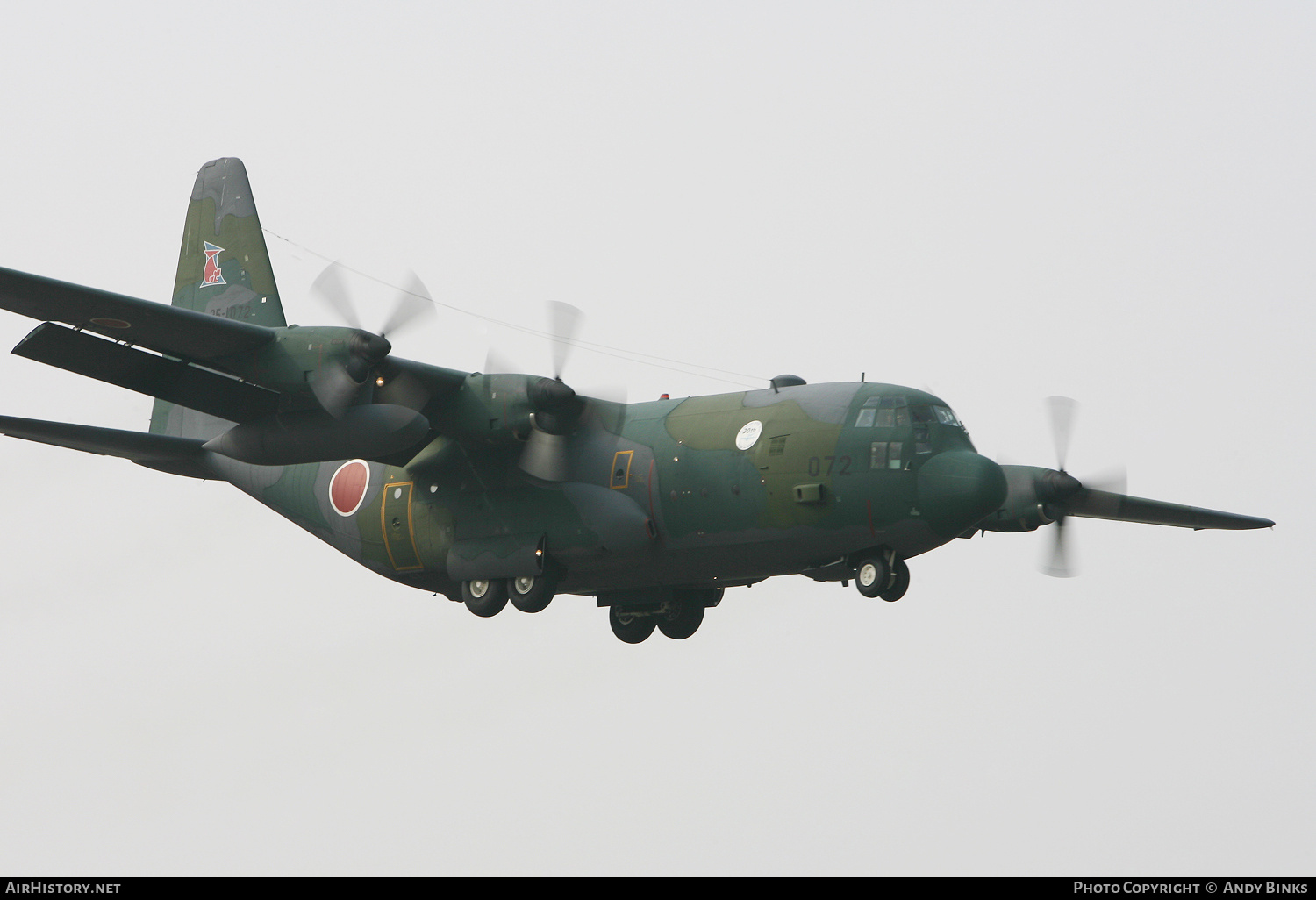 Aircraft Photo of 35-1072 | Lockheed C-130H Hercules | Japan - Air Force | AirHistory.net #806444