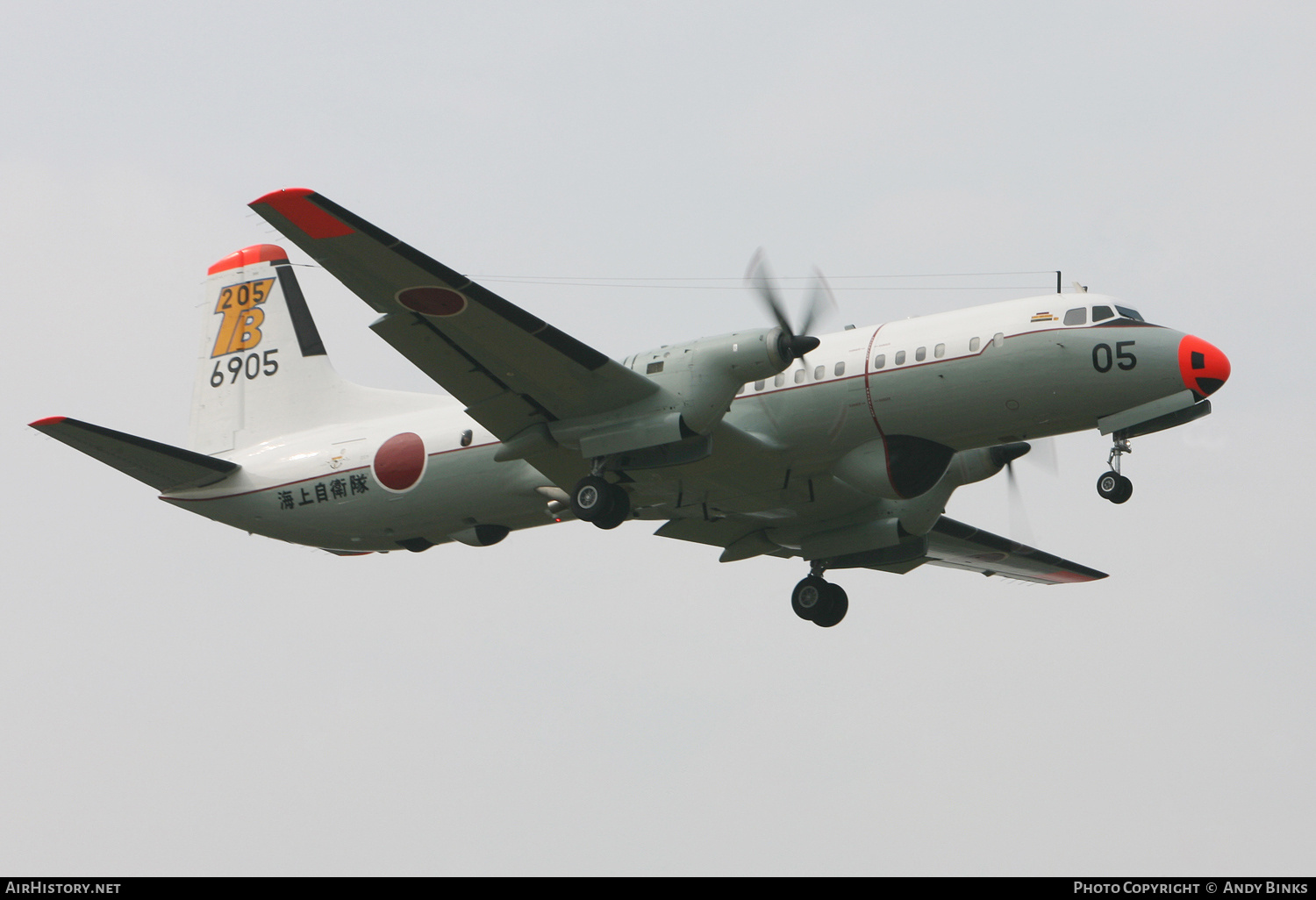 Aircraft Photo of 6905 | NAMC YS-11T-A | Japan - Navy | AirHistory.net #806447