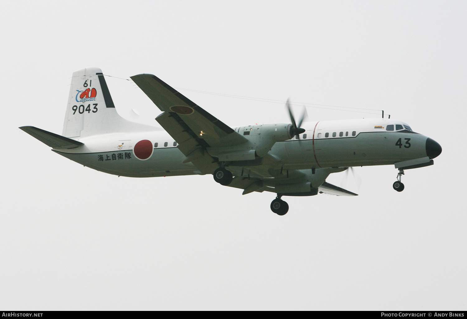 Aircraft Photo of 9043 | NAMC YS-11A | Japan - Navy | AirHistory.net #806448