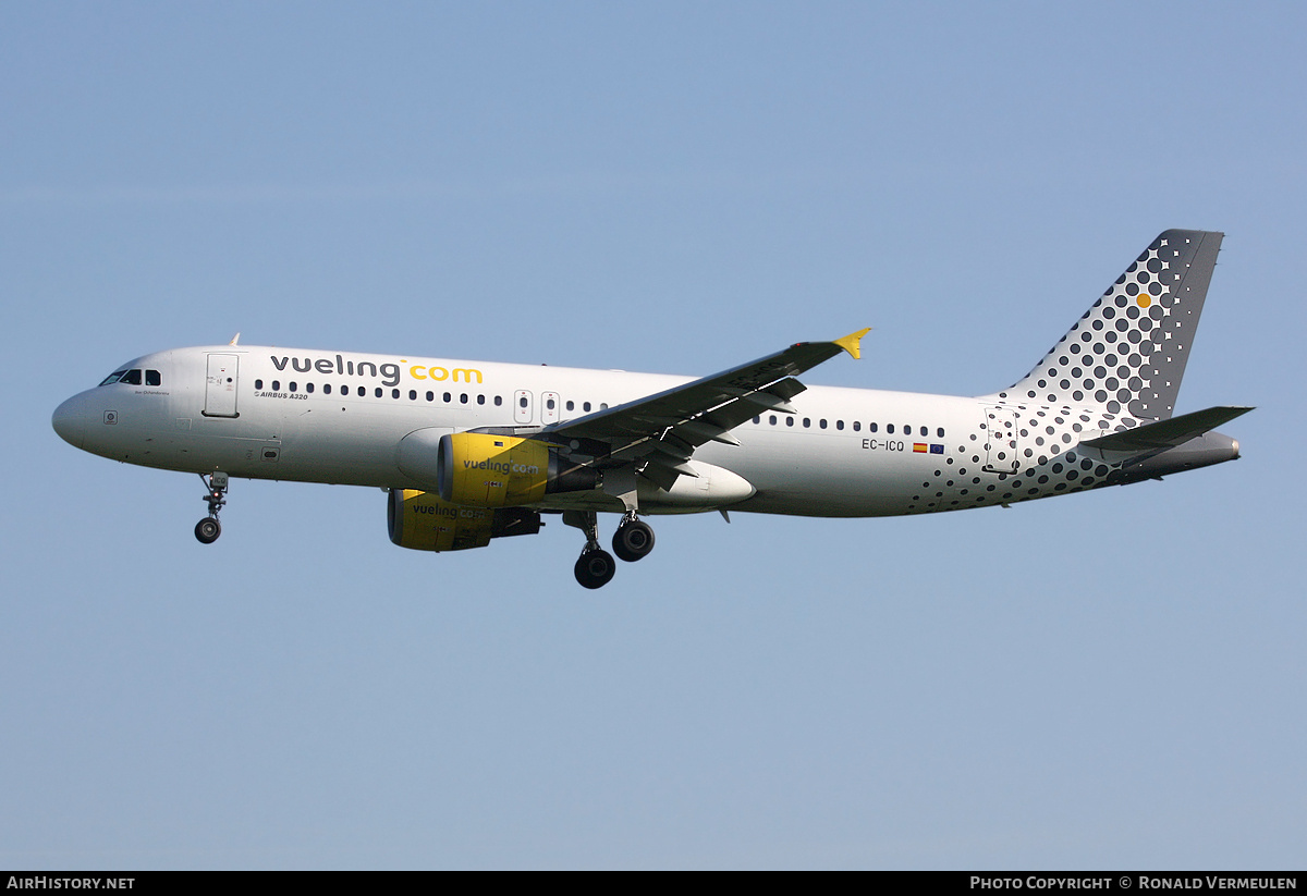 Aircraft Photo of EC-ICQ | Airbus A320-211 | Vueling Airlines | AirHistory.net #806459