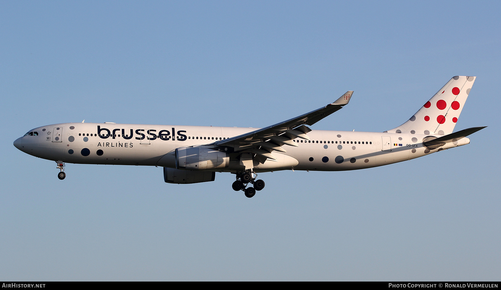 Aircraft Photo of OO-SFX | Airbus A330-343E | Brussels Airlines | AirHistory.net #806486