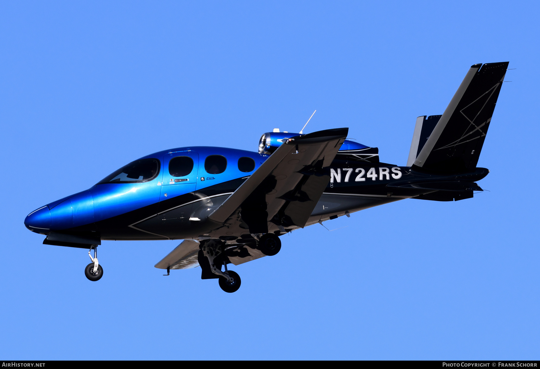 Aircraft Photo of N724RS | Cirrus SF-50 Vision G2+ Arrivee | AirHistory.net #806497