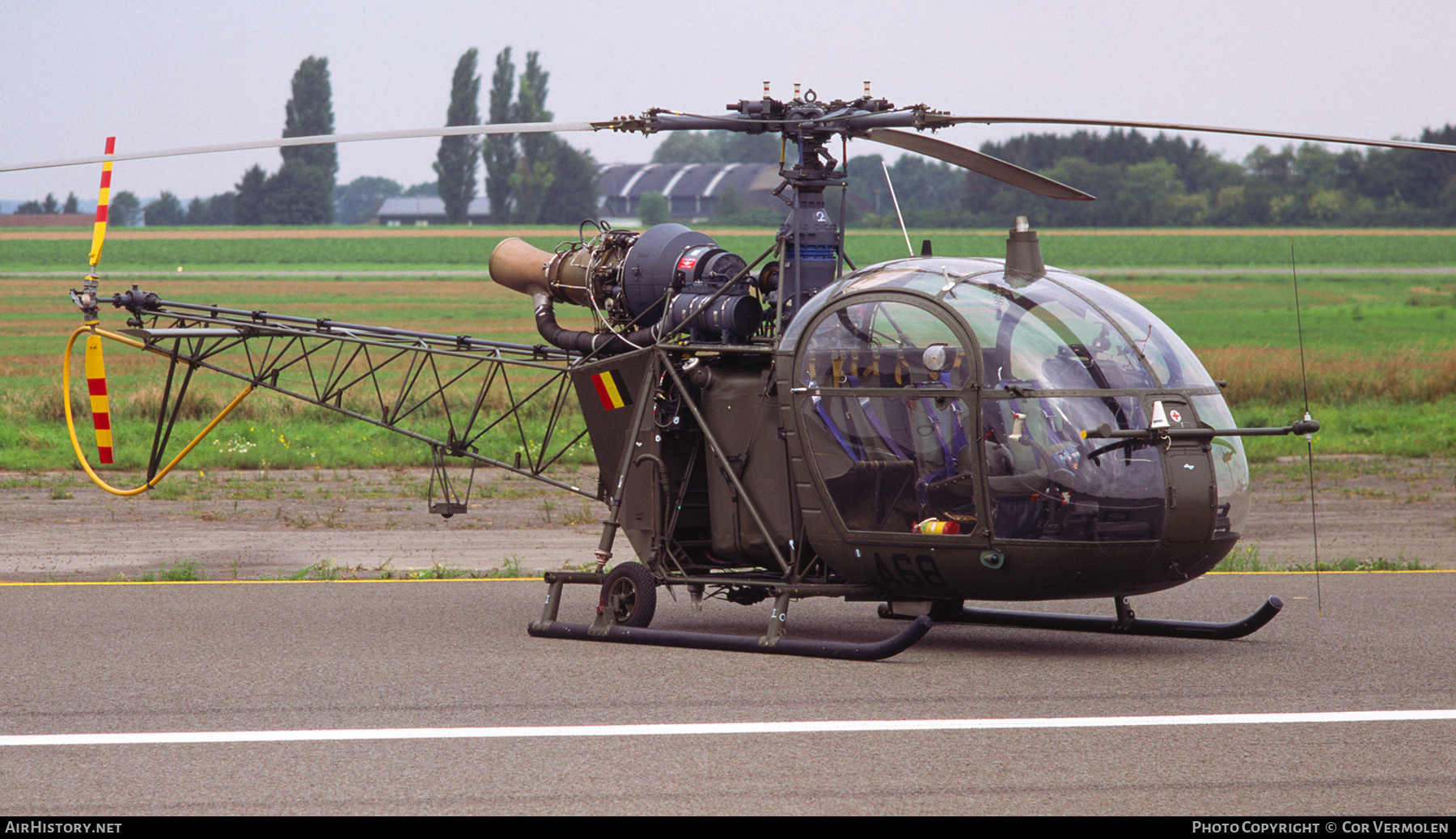 Aircraft Photo of A68 | Sud SA-318C Alouette II | Belgium - Army | AirHistory.net #806511