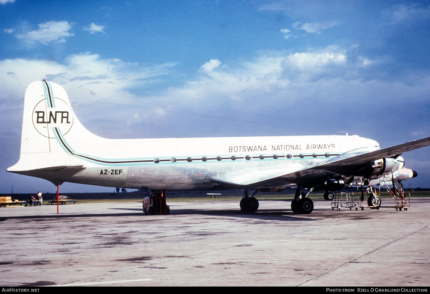 Aircraft Photo of A2-ZEF | Douglas C54A-DC | Botswana National Airways - BNA | AirHistory.net #806513