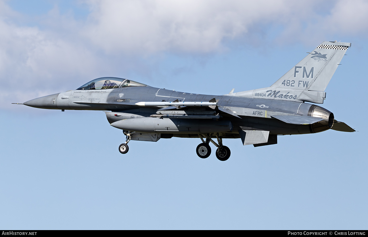 Aircraft Photo of 88-0404 / 88404 | General Dynamics F-16C Fighting Falcon | USA - Air Force | AirHistory.net #806537
