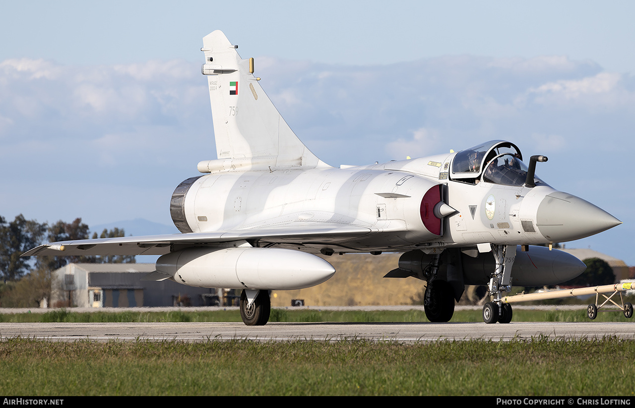 Aircraft Photo of 759 | Dassault Mirage 2000-9EAD | United Arab Emirates - Air Force | AirHistory.net #806540