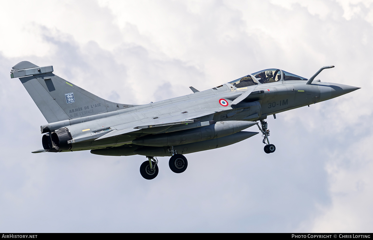 Aircraft Photo of 109 | Dassault Rafale C | France - Air Force | AirHistory.net #806541