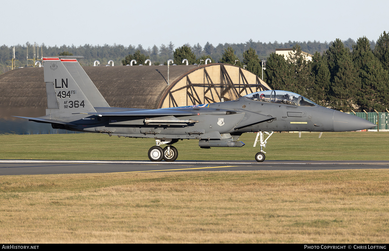 Aircraft Photo of 92-0364 | Boeing F-15E Strike Eagle | USA - Air Force | AirHistory.net #806547