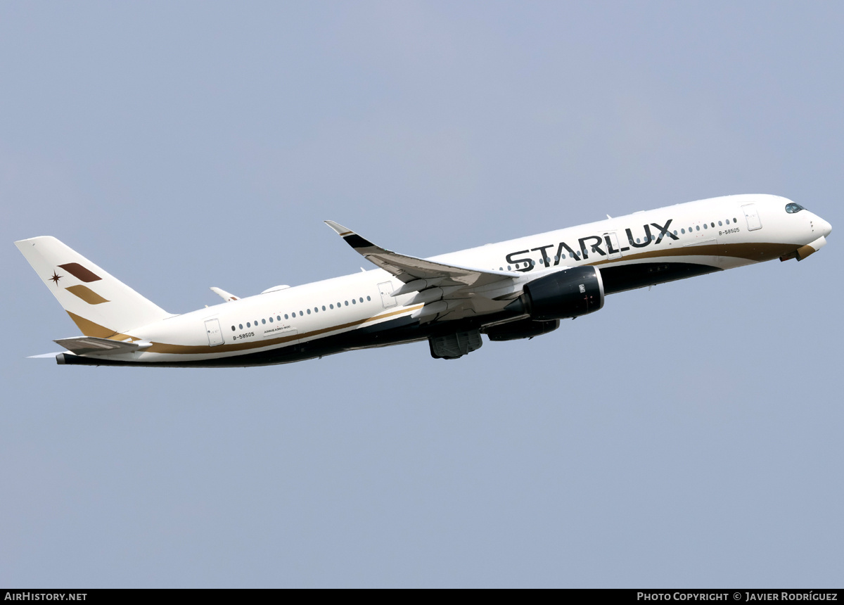Aircraft Photo of B-58505 | Airbus A350-941 | Starlux Airlines | AirHistory.net #806567